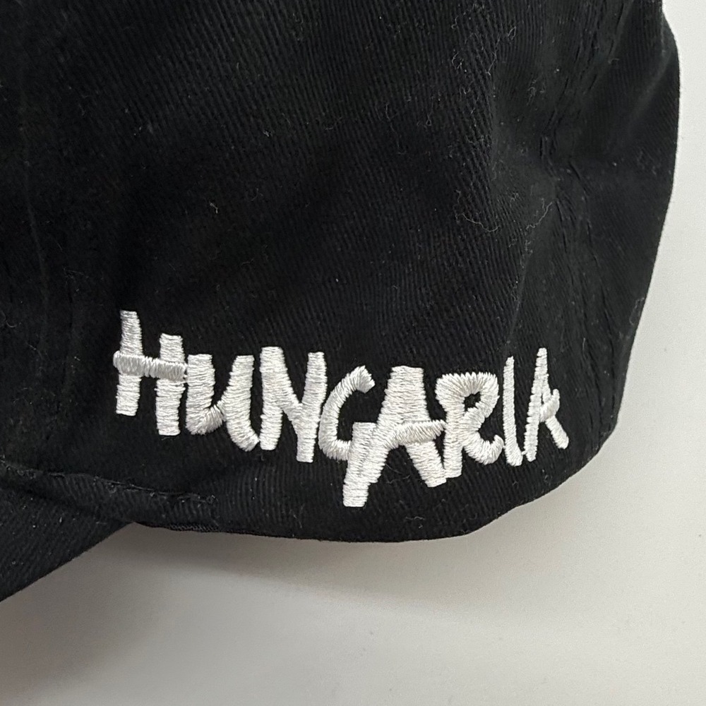 Sovran Hungary Coat of Arms Embroidered Black Cotton Baseball Cap Hat Hungaria - Picture 3 of 9